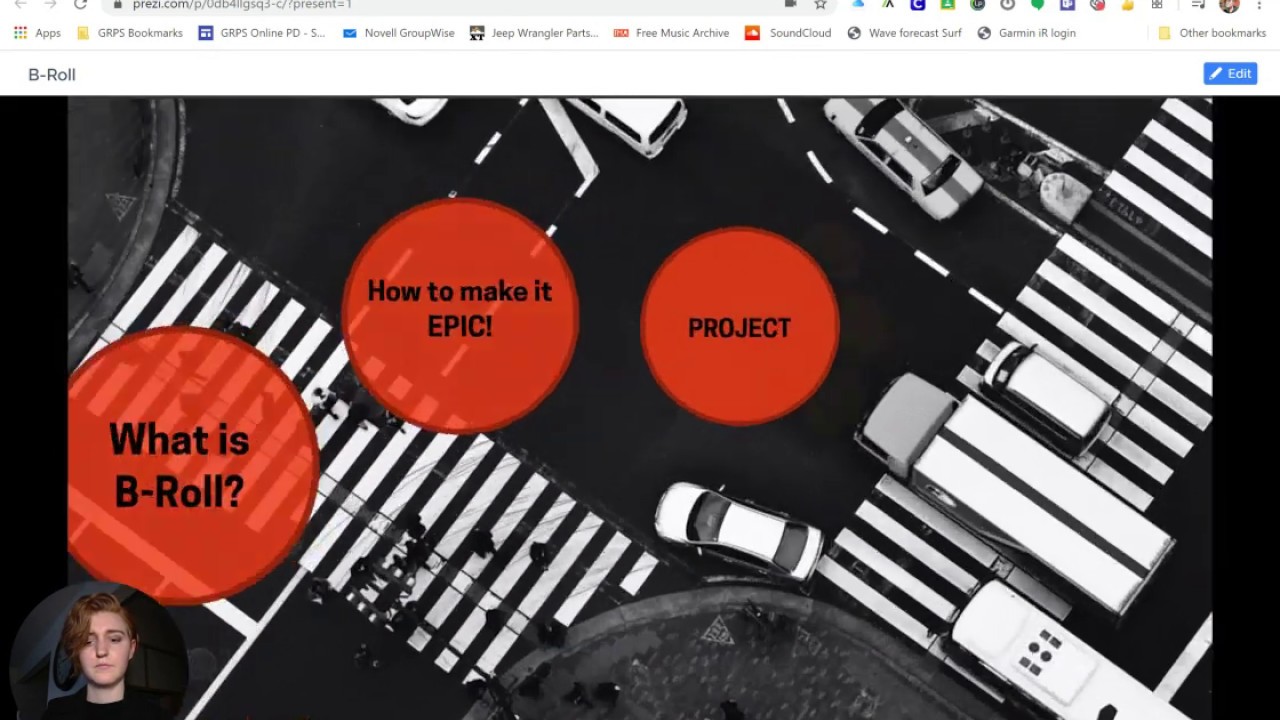 B Roll by Lex Gaduski on Prezi Next