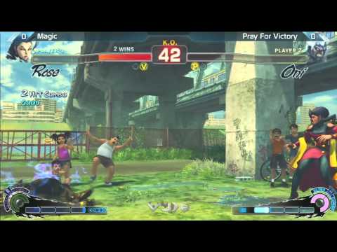 SSF4: Magic Man vs Pray For Victory - Why Me Dojo? 8