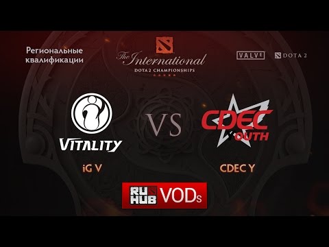 IG.V vs CDEC.Y.Квалификации TI6, CN