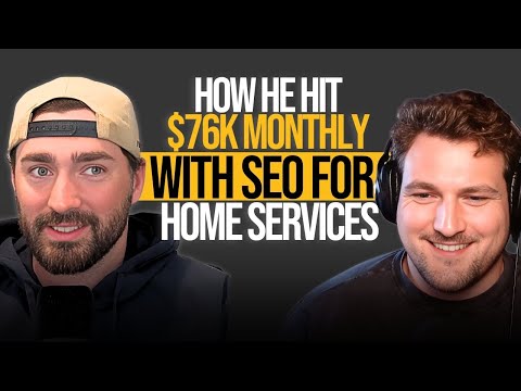 How He Hit $76K Monthly With SEO for Home Services: Workbench interview thumbnail