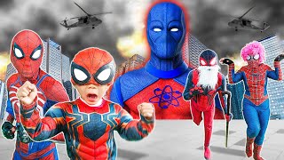 SUPERHERO's Story|| Spider-Man Turn Into KID SPIDERMAN & Rescues Adoptive Parents  ( Live Action )