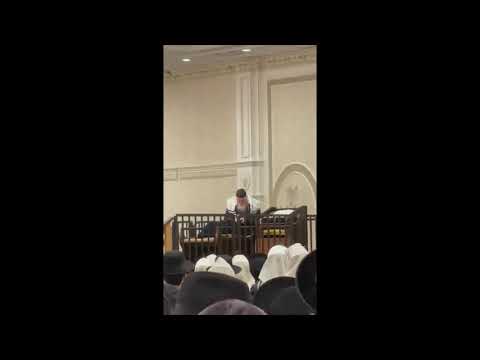 Gerrer Rebbe In NY - Rosh Chodesh Elul 5781