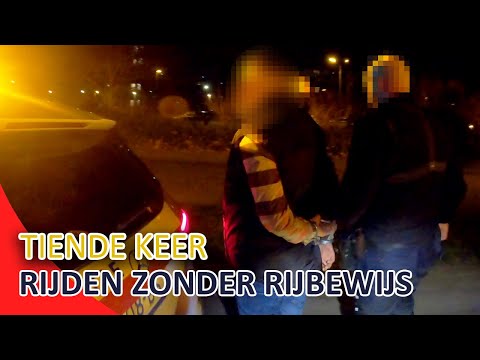 Rijden zonder rijbewijs voor de tiende keer | Politie Utrecht Zuid |