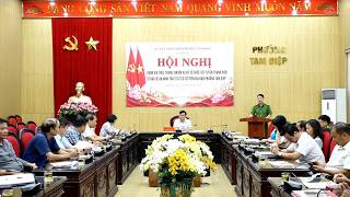 Hội nghị đánh giá thực trạng, thống nhất phương hướng, nhiệm vụ công tác xét tuyển Tổ viên Tổ bảo vệ an ninh, trật tự ở cơ sở