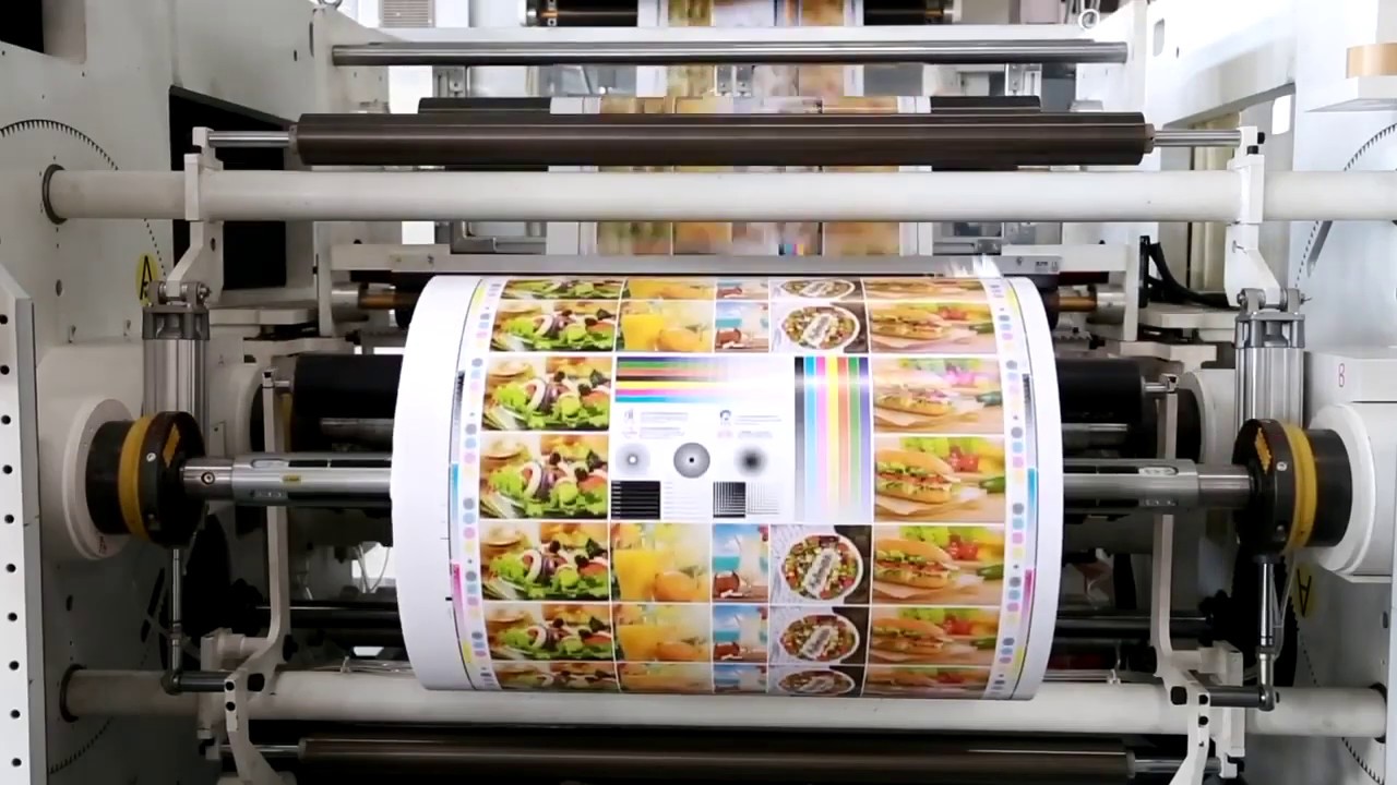 Impresora flexográfica de tambor central iPRESS de Flexofem