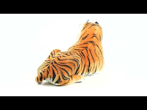 Large Bengal Tiger Soft Plush Toy by The Magic Toy Shop The