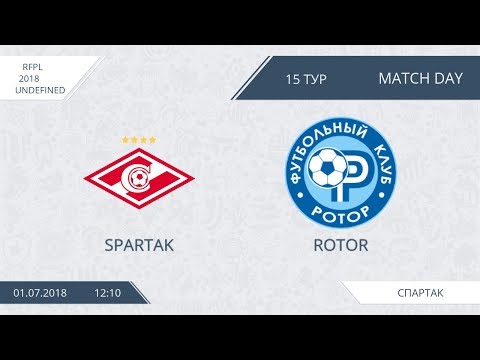 AFL18. Russia. RFPL. Day 15. Spartak - Rotor.