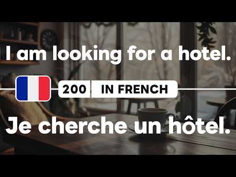 🇫🇷 200 French Phrases 49 Patterns for Beginners Part 10