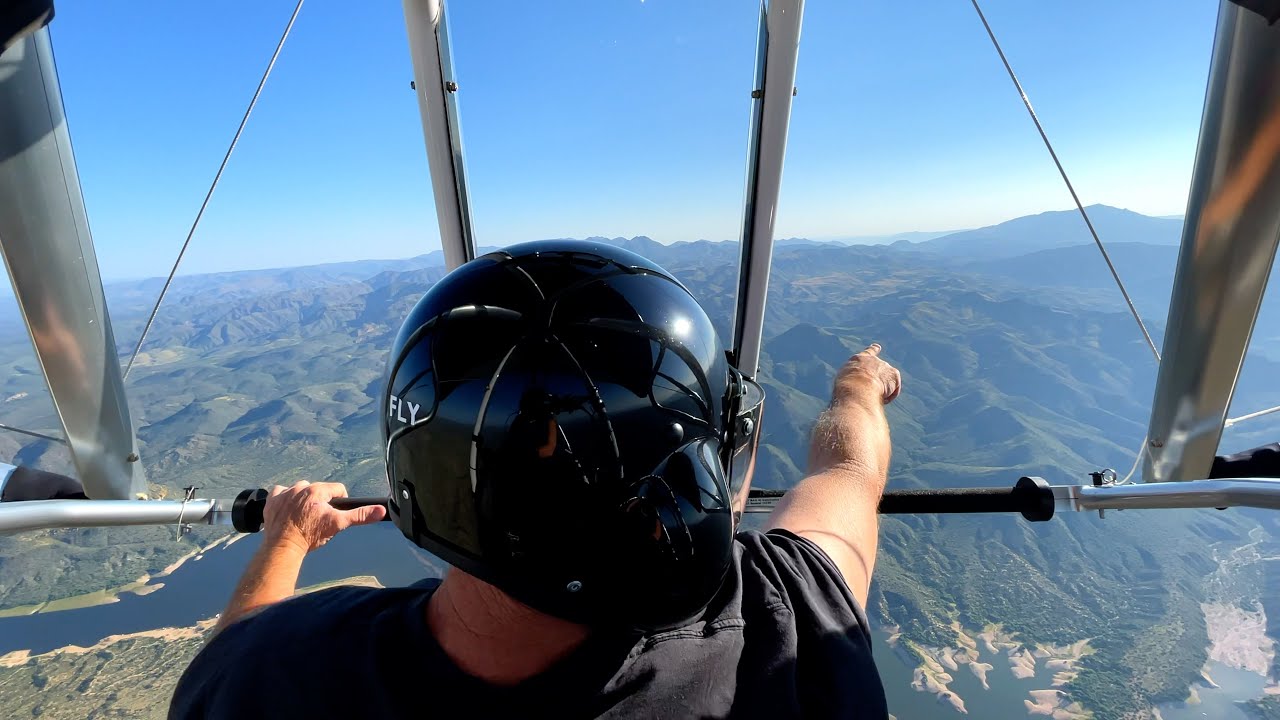 Is it safe to fly over the Mazatzal wilderness?