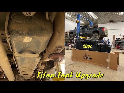 Duramax 200L Titan tank install