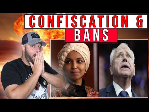 BREAKING NOW: Bans Announced | Confiscation Desired As Tim Walz & Company Coffin Surf To Bans... Thumbnail