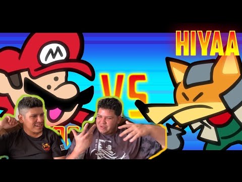 Speedrunner Mario VS Melee Fox [ Reaction ! ]