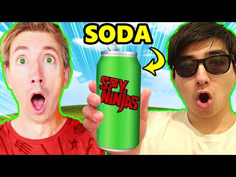 DIY SPY NINJA SODA from Chad Wild Clay and Vy Qwaint