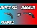 MP412 REX vs 44 MAGNUM (Battlefield 3 ...