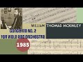 McKinley: Concerto No. 2 for Viola and Orchestra (1985)