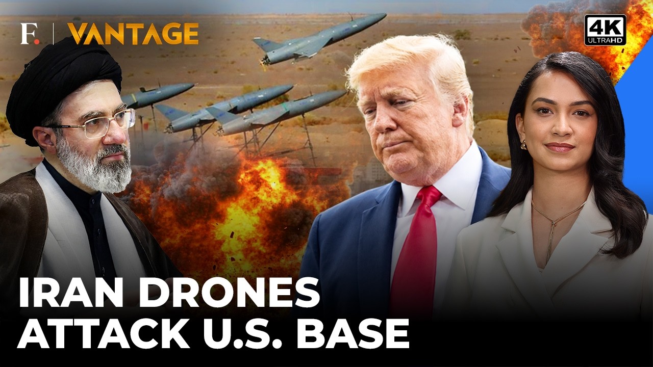 Iran’s Arash-2 Drones Strike US Bases In 5 Countries | Gulf War Escalates | Vantage on Firstpost |4K