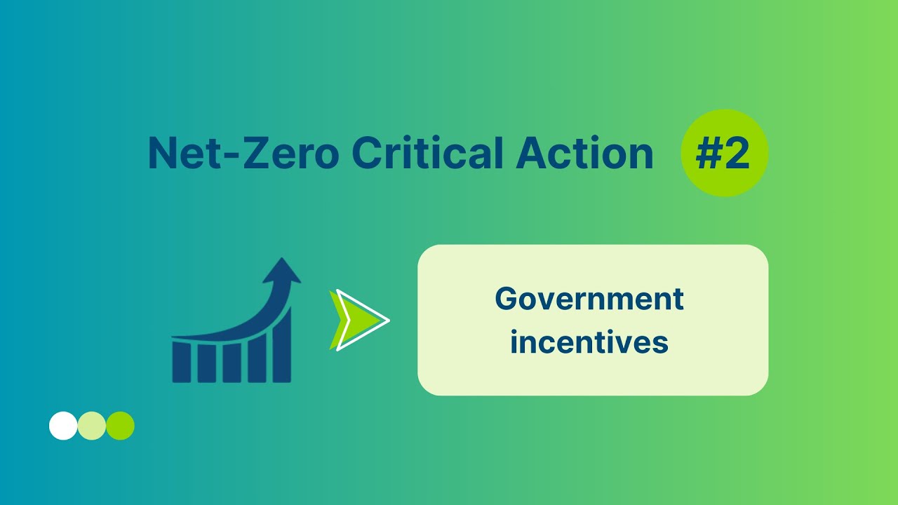 Critical action 2: Government incentives for clean electrification