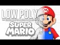 Super Mario Low Poly Evolution Of Characters In Games Episode 1