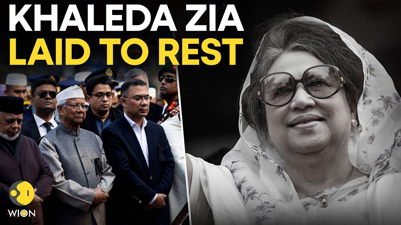 Bangladesh LIVE: Bangladesh Bids Final Farewell to Khaleda Zia as Former PM is Laid to Rest | WION