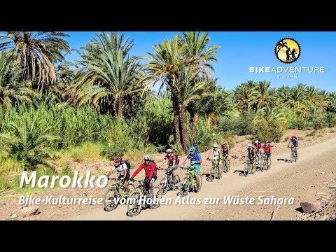 Mit dem Mountainbike im Hohen Atlas in Marokko