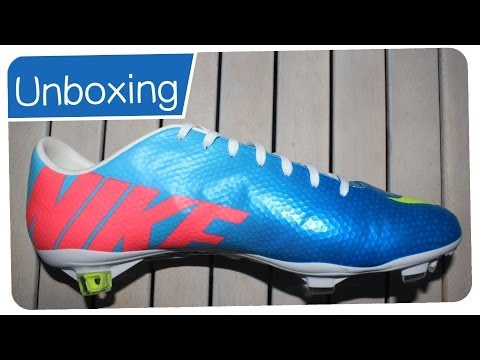 Nike Mercurial Vapor IX Neptun Blue FG - RIBERY Boots - Unboxing