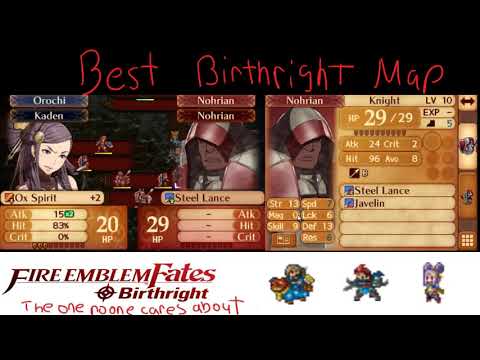 Fire Emblem Fates Birthright Lunatic 0% Growths LTC Chapter 12. Chiki Strat