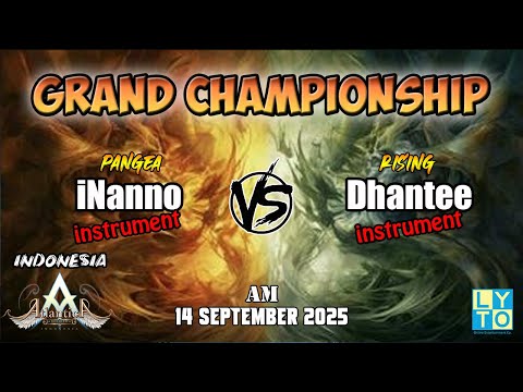 iNanno vs Dhantee AM Grand Championship 14 September 2025 | Atlantica Rebirth Indonesia
