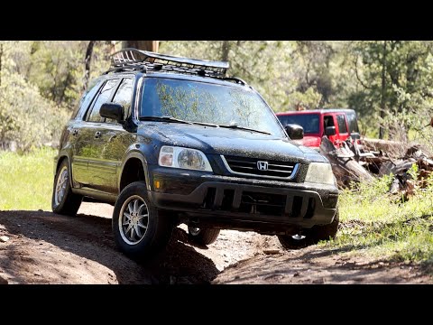 Can you OFF ROAD a 25-year-old Honda? STOCK RD1 CR-V