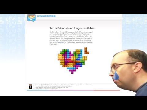 Tetris Friends Gameplay an Hour Before Shutdown