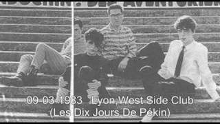 dizzidence politik - Indochine Lyon,West Side Club 1983