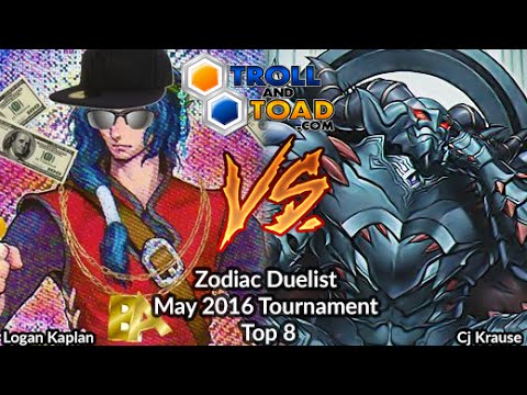 Logan Kaplan (Burning Abyss) Vs Cj Krause (Monarchs) - Yugioh ZD May 2016 Tournament Top 8