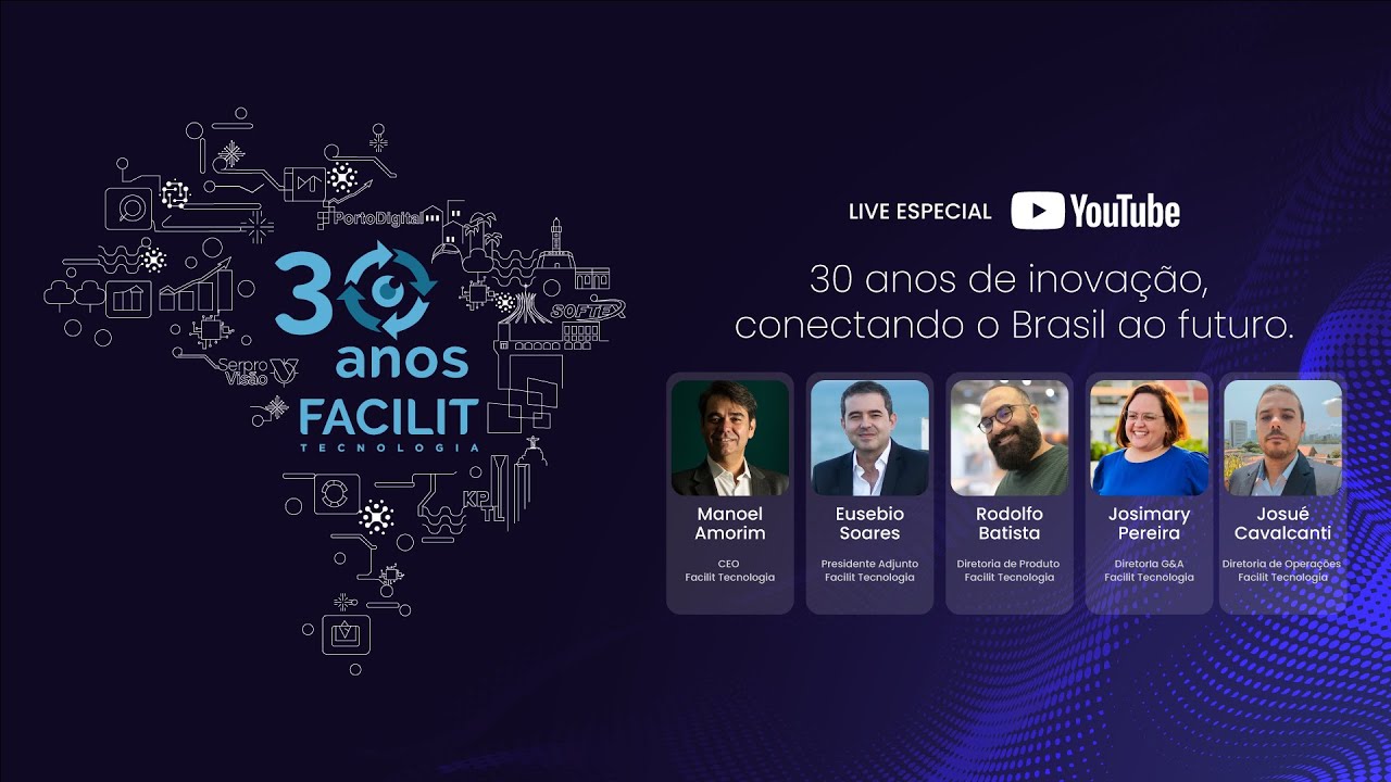 30 Anos de Inovação: Conectando o Brasil ao Futuro | Facilit Tecnologia