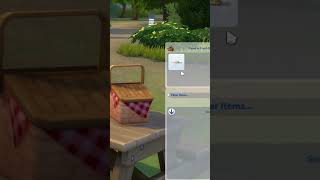 Off The Grid Food Hack. Sims 4. #shorts #thesims #sims4