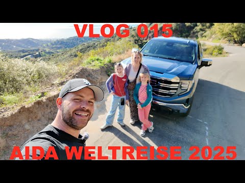 Aida World Cruise 2025 - VLOG 015 - Santa Barbara California
