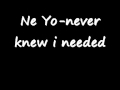 Ne-Yo feat Cassandra Steen - Never knew i ...