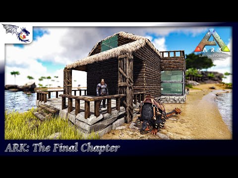 Building Our Island Resort On Herbivore Island [ARK HARDCORE] | ARK: The Final Chapter #16