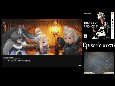 Let's Play Bravely Second: End Layer #076 (Hard) - Foxie Lady