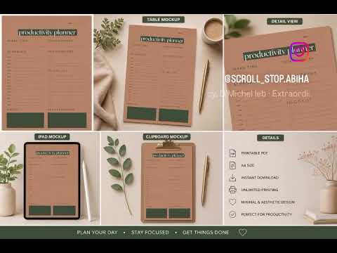 Boost Productivity With Navy A4 Printables