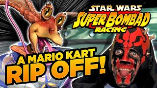 Star Wars Bombad Racing the Galaxy's WORST Mario Kart Ripoff