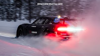 Arctic thrills: The Porsche GT4 e-Performance unleashed