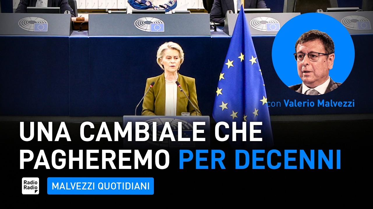 Dall'UE una cambiale che pagheremo per DECENNI: e ora frugano nelle nostre tasche per coprire tutto