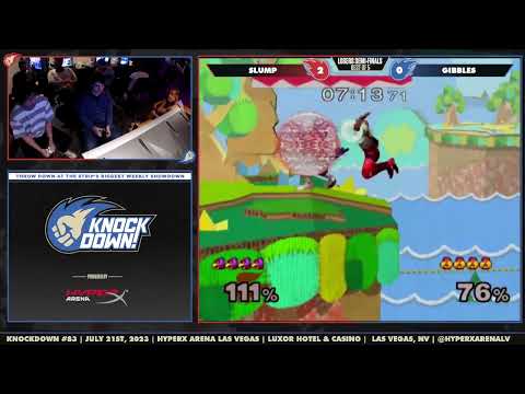 Knockdown #83 | HXALV | SSBM |  Slump vs Gibbles - Losers Semis