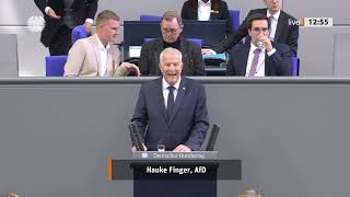 🚨 ZOFF IM BUNDESTAG! Hauke Finger (AfD) zu TOP 41 – HEFTIGE DEBATTE um die Zollv