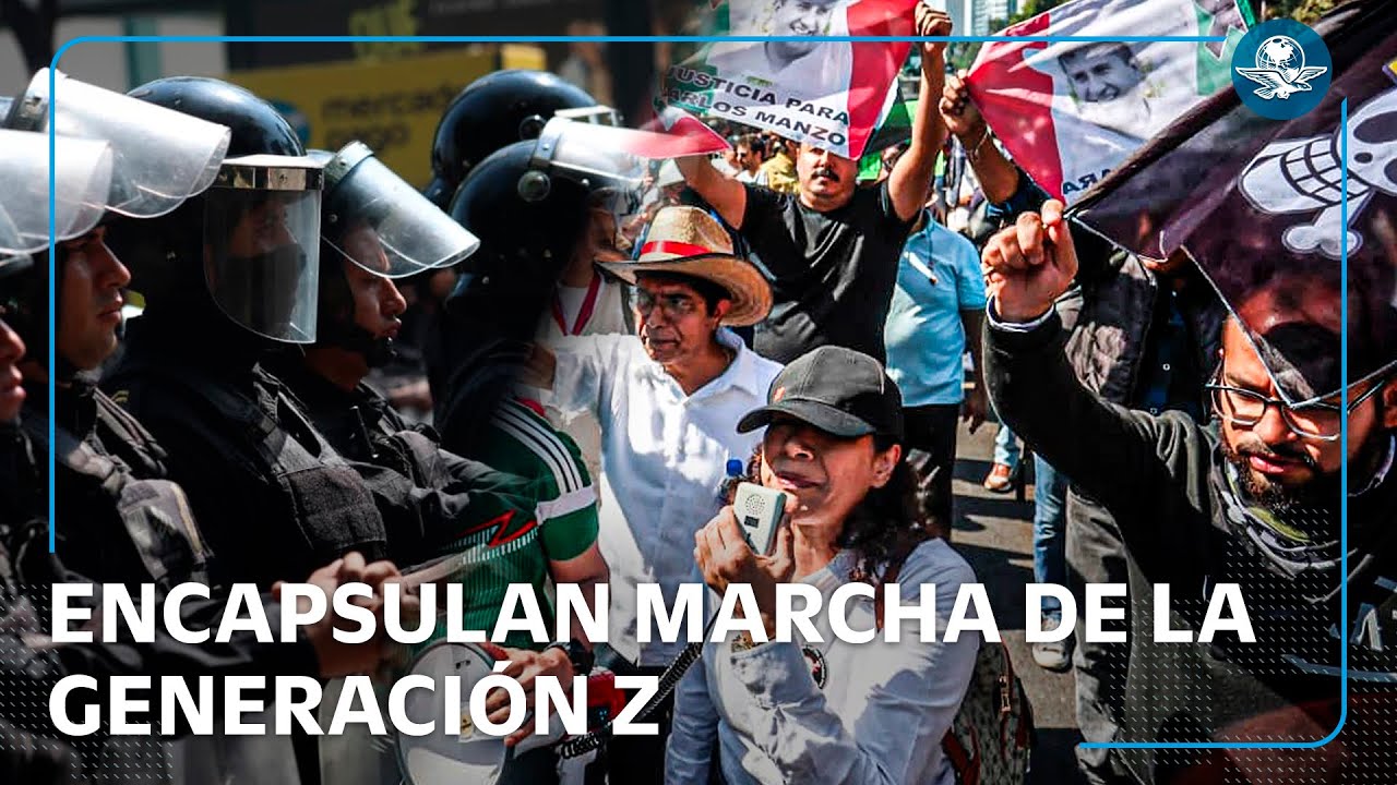 Baja asistencia en Marcha de la Generación Z; “es por miedo sembrado por el gobierno", acusan