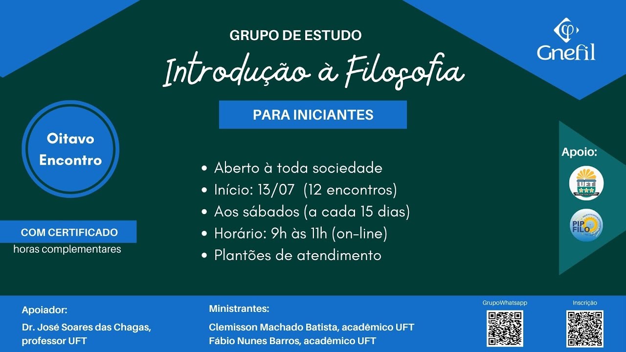 Introdução a Filosofia - 8º Encontro - Filosofia Moderna 1