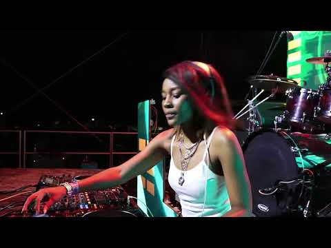 Dj Alba Nalo Namibia at Pop up festival