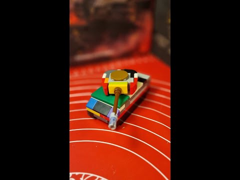 Mini LEGO Tank Tiger 1 Instruction
