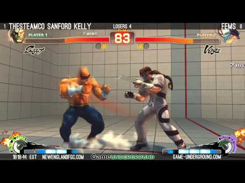 GUM12 USF4  TheSteamCo(Sagat) Vs Fems(Vega)