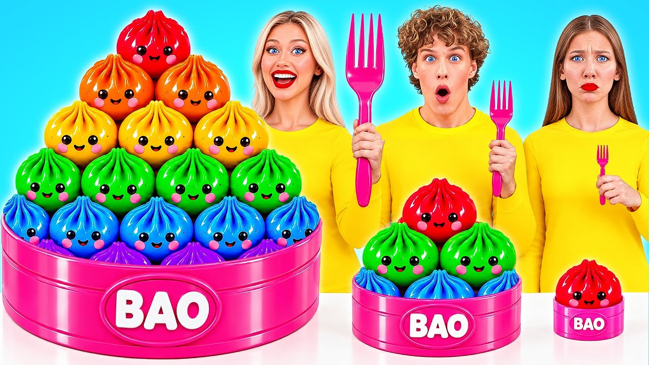 100 Layers of Food Challenge | Fantastic Kitchen Battle by Multi DO Challenge