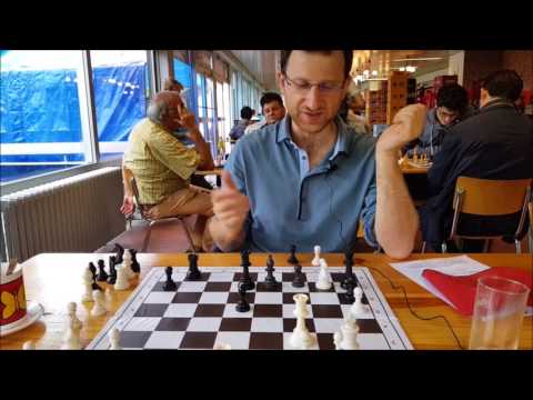 Tigran Gharamian's beautiful double attack motif